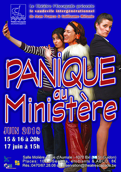 Affiche Panique au Ministère
