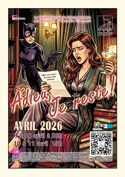 Affiche Adieu, je reste