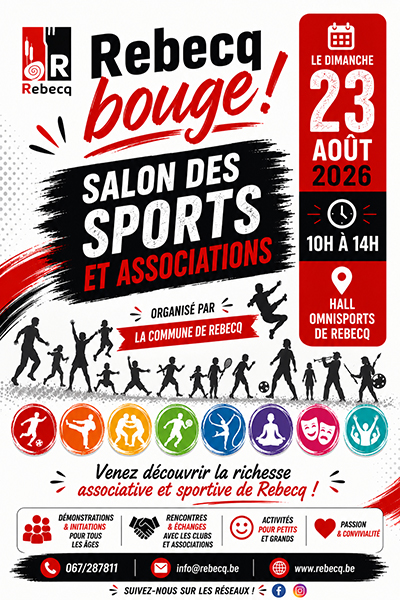 Affiche Rebecq Bouge 2026