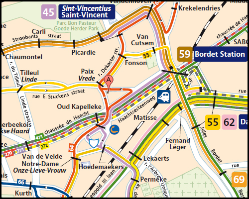 plan stib